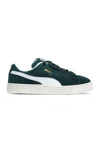 Buty do chodzenia męskie Puma Suede Xl Hairy. Zapięcie: sznurówki. Kolor: zielony, wielokolorowy. Materiał: skóra, zamsz, materiał. Szerokość cholewki: normalna. Model: Puma Suede. Sport: turystyka piesza