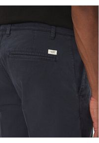 Mustang Szorty materiałowe Amsterdam 1016450 Granatowy Slim Fit. Kolor: niebieski. Materiał: bawełna #5