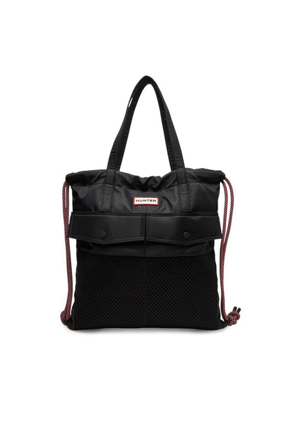 Hunter Torba weekendowa HTR-B-005-07 Czarny. Kolor: czarny. Materiał: materiał