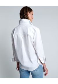 ONETEASPOON - Biała koszula Power Tuxedo. Kolor: biały. Materiał: bawełna. Długość rękawa: długi rękaw. Długość: długie. Styl: klasyczny