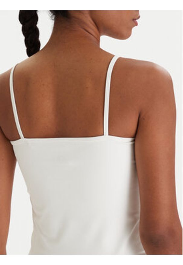 Guess Top V6RP14 KD952 Écru Slim Fit. Materiał: syntetyk