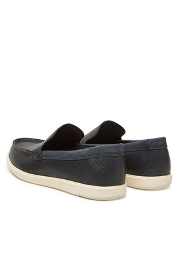 Clarks Mokasyny Bratton Loafer 26181278 Granatowy. Kolor: niebieski. Materiał: skóra