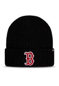 47 Brand Czapka MLB Boston Red Sox Thick Cord Logo 47 B-THCCK02ACE-BK Czarny. Kolor: czarny. Materiał: akryl, materiał