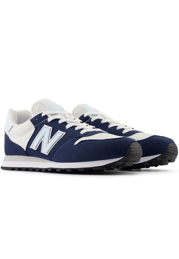 Buty damskie New Balance GW500ADW - granatowe. Okazja: na co dzień. Kolor: niebieski. Materiał: guma, materiał, syntetyk. Szerokość cholewki: normalna