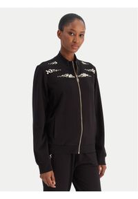 Liu Jo Sport Bluza TF5152 FS576 Czarny Regular Fit. Kolor: czarny. Materiał: wiskoza. Styl: sportowy #1
