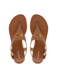 MICHAEL Michael Kors Sandały Mckenzie 40T6MZFS1L Brązowy. Kolor: brązowy. Materiał: skóra #3