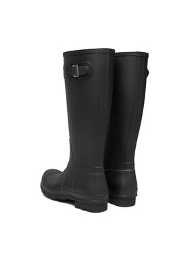 Hunter Kalosze Oryginal Tall MFT9000RMA Czarny. Kolor: czarny. Materiał: kauczuk
