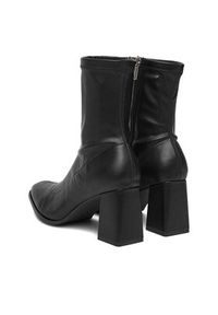 DeeZee Botki BZRB0804-4 Czarny. Kolor: czarny. Materiał: materiał #2