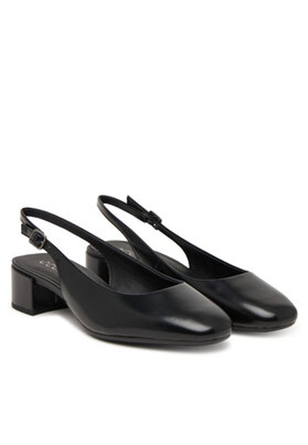 ecco - ECCO Czółenka Liva 25062304001 Czarny. Kolor: czarny. Materiał: skóra, lakier