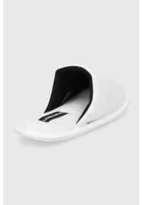 Calvin Klein Jeans Kapcie YW0YW00478 kolor kremowy. Nosek buta: okrągły. Kolor: beżowy. Materiał: poliester, materiał, guma. Wzór: gładki #5