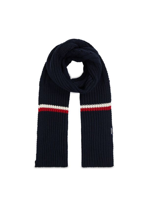 TOMMY HILFIGER - Szalik Tommy Hilfiger. Kolor: niebieski