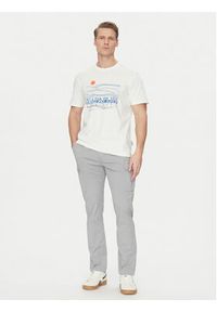 Napapijri Spodnie materiałowe NP0A4IDQH621 Szary Regular Fit. Kolor: szary. Materiał: bawełna #8