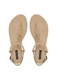 Patrizia Pepe Sandały 8X0020/L048 Beżowy. Kolor: beżowy. Materiał: skóra #2
