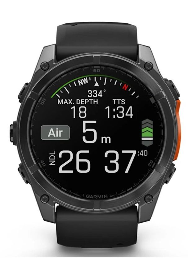 GARMIN - Garmin Fenix 8 AMOLED 51mm Slate Gray