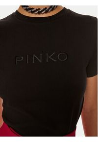 Pinko T-Shirt Start 101752 A227 Czarny Regular Fit. Kolor: czarny. Materiał: bawełna #5