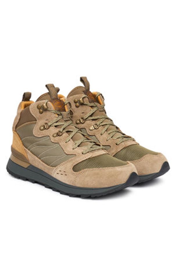 Merrell Trekkingi Alpine 83 Snkr Recraft Mid Waterproof J007331 Brązowy. Kolor: brązowy. Materiał: zamsz, skóra. Sport: turystyka piesza