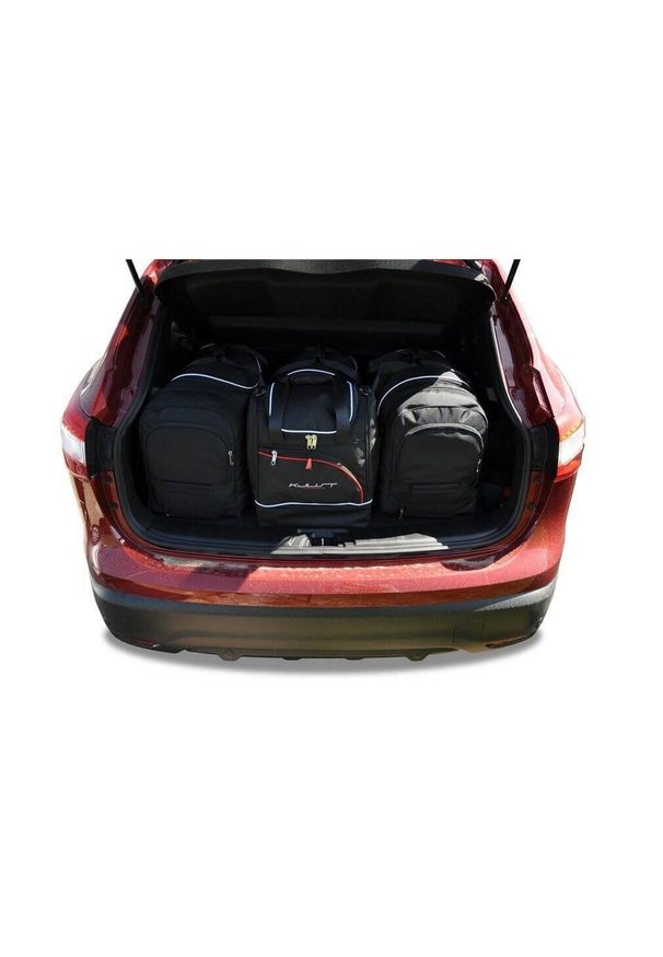 KJUST - Torby Do Bagażnika Nissan Qashqai 2007-2013 4Szt Kjust. Kolor: czarny. Styl: sportowy