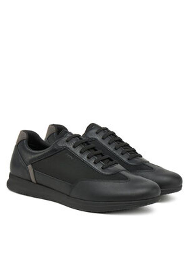 Geox Sneakersy U Avery U55H5C 0119B C9999 Czarny. Kolor: czarny. Materiał: materiał