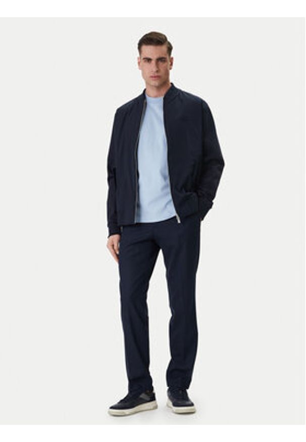 BOSS Bluza C-Skiles 98 50557853 Granatowy Regular Fit. Kolor: niebieski. Materiał: bawełna