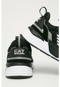 EA7 Emporio Armani - Buty. Nosek buta: okrągły. Zapięcie: sznurówki. Kolor: czarny. Materiał: guma