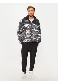 Plein Sport Kurtka zimowa AADC MRB2555 SXV005N Czarny Regular Fit. Kolor: czarny. Materiał: syntetyk. Sezon: zima. Styl: sportowy