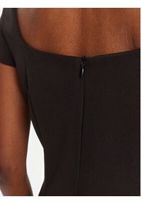 Rinascimento Sukienka koktajlowa CFC0125379003 Czarny Slim Fit. Kolor: czarny. Materiał: syntetyk. Styl: wizytowy