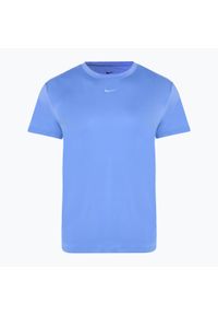 Koszulka damska Nike One Classic Dri-Fit. Kolor: niebieski. Technologia: Dri-Fit (Nike) #1