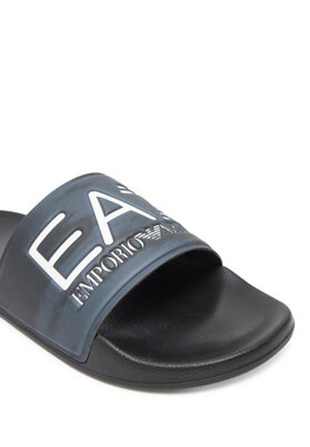 EA7 Emporio Armani Klapki 7X000108 AF15118 MC135 Czarny. Kolor: czarny