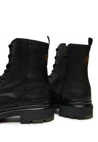 G-Star RAW - G-Star Raw Trapery Kafey Biker High W D26643 Czarny. Kolor: czarny. Materiał: skóra #5