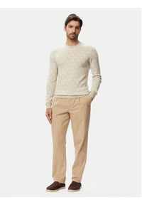 Guess Sweter M6YR11 Z0916 Beżowy jasny Regular Fit. Kolor: beżowy. Materiał: syntetyk #3