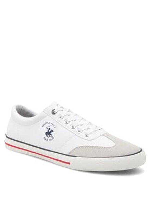 Beverly Hills Polo Club Tenisówki M-24MVS5006 Biały. Kolor: biały. Materiał: materiał