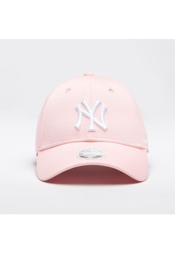 Czapka z daszkiem do baseballa dla mężczyzn i kobiet New Era MLB New York Yankees. Kolor: różowy