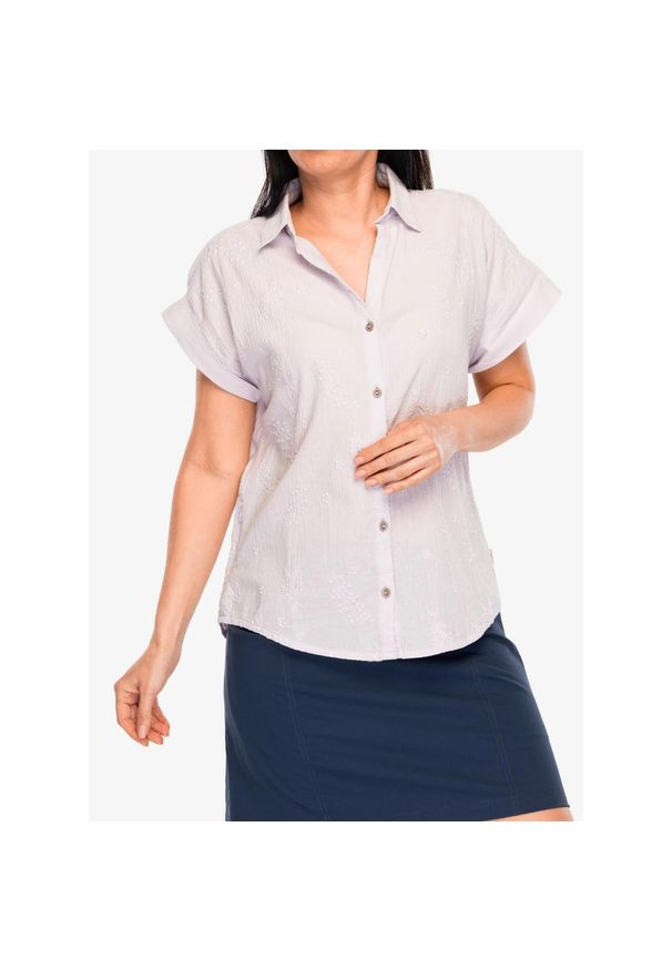 ROYAL ROBBINS - Koszula turystyczna damska Royal Robbins Oasis S/S. Kolor: szary