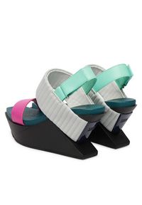 United Nude Sandały Delta Wedge Puffier 10988958188 Kolorowy. Materiał: skóra. Wzór: kolorowy #4