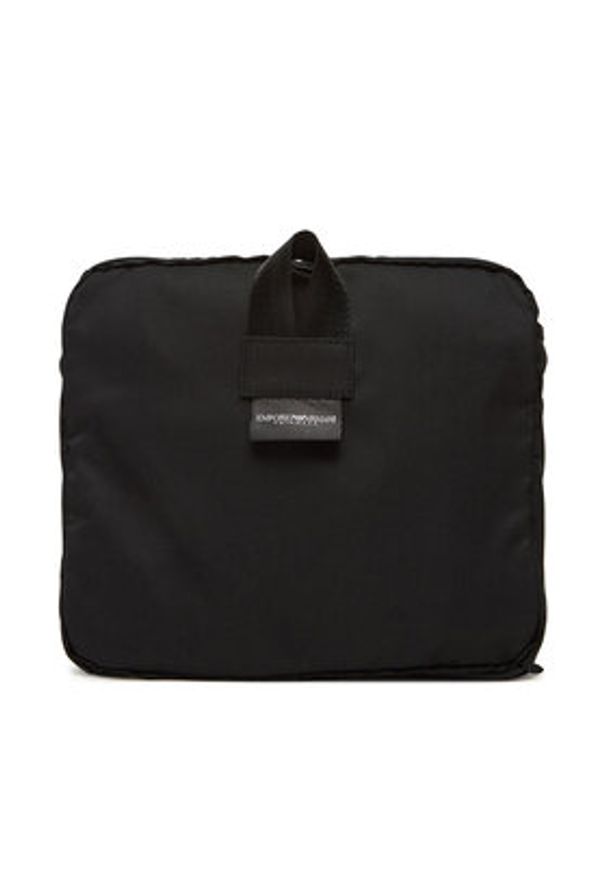 Emporio Armani Plecak EX000002 AF12512 UC001 Czarny. Kolor: czarny. Materiał: materiał