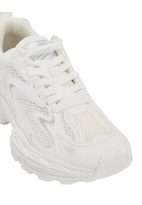 Plein Sport Sneakersy SAFS USC0931 STE003N Biały. Kolor: biały. Materiał: materiał