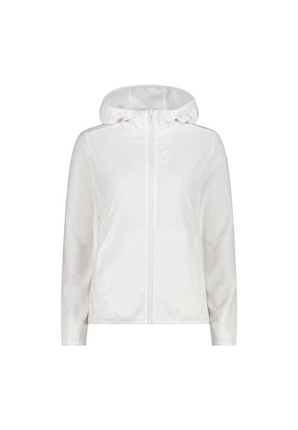 Bluza damska turystyczna CMP 35G5406. Kolor: biały. Styl: sportowy. Sport: turystyka piesza