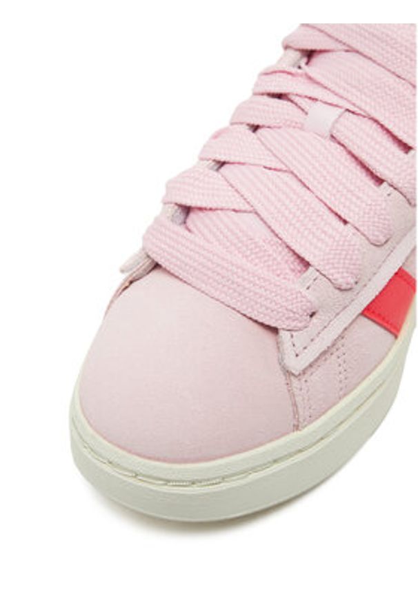 Adidas - adidas Sneakersy Grand Court Alpha JI1717 Różowy. Kolor: różowy. Materiał: skóra, zamsz