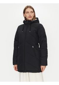 Roxy Płaszcz zimowy Better Weather ERJJK03634 Czarny Regular Fit. Kolor: czarny. Materiał: syntetyk. Sezon: zima