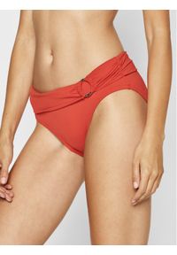 MICHAEL Michael Kors Dół od bikini Cruise 2019 MM7M241 Czerwony. Kolor: czerwony. Materiał: syntetyk