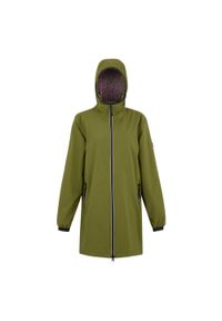 Regatta - Damska Kurtka Wodoodporna Lioka. Kolor: zielony. Sport: turystyka piesza #1