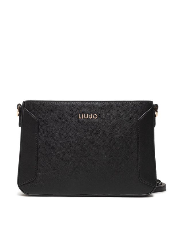 Liu Jo Torebka Ecs S Crossbody AF2197 E0087 Czarny. Kolor: czarny. Materiał: skórzane