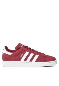 Adidas - adidas Sneakersy Campus 2 ID9842 Bordowy. Kolor: czerwony. Materiał: zamsz, skóra. Model: Adidas Campus
