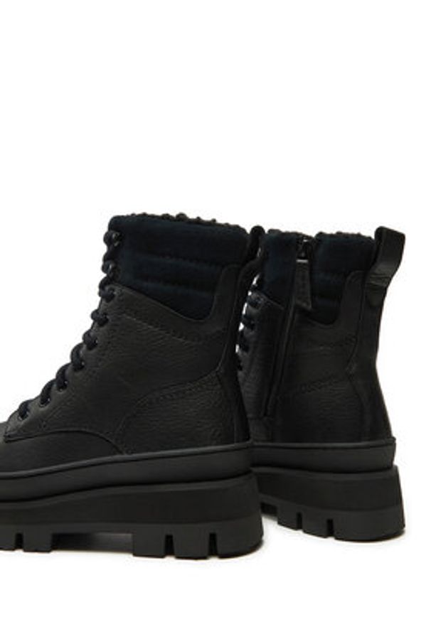 Clarks Trzewiki Orianna 2 Hike 26178880 Czarny. Kolor: czarny. Materiał: skóra