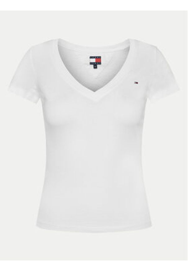 Tommy Jeans Komplet t-shirtów DW0DW21367 Kolorowy Slim Fit. Materiał: bawełna. Wzór: kolorowy