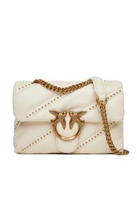 Pinko - PINKO Torebka Love Puff Mini Cl PE 25 PLTT 100039 A26T Écru. Materiał: skórzane