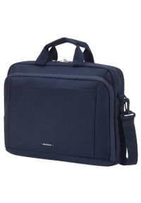 Samsonite Guardit Classy 15.6'' granatowy. Kolor: niebieski. Materiał: tkanina, materiał. Styl: biznesowy