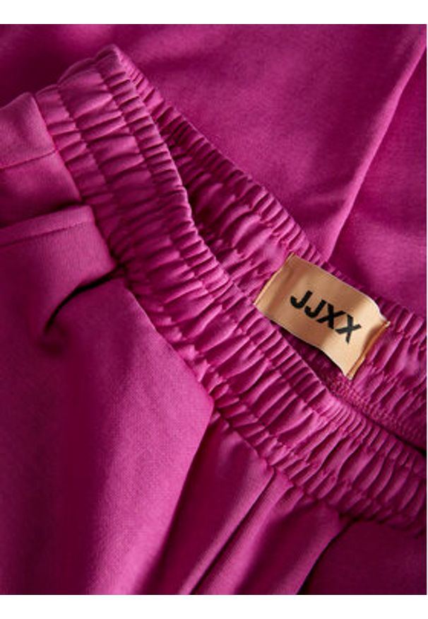 JJXX Spodnie dresowe Abbie 12223960 Różowy Relaxed Fit. Kolor: różowy. Materiał: bawełna, syntetyk