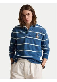 Polo Ralph Lauren Polo 710B18562001 Niebieski Regular Fit. Typ kołnierza: polo. Kolor: niebieski. Materiał: bawełna #1