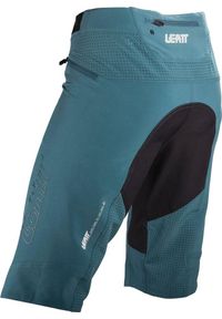 Spodenki rowerowe LEATT Shorts MTB Gravity 4.0. Kolor: zielony, niebieski, wielokolorowy. Sport: kolarstwo